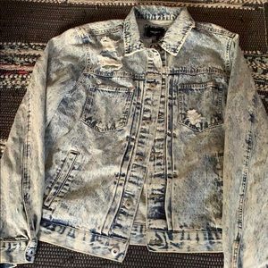 Distressed Denim Jacket